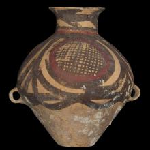Vase nolithique  dcor gomtrique